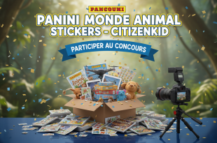 Concours Panini Monde animal stickers - Citizenkid