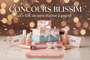 Concours Blissim : 3 x 50€ de bons d'achat à gagner