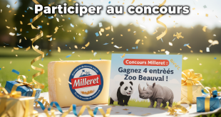 Concours Milleret: Gagnez 4 entrées Zoo Beauval !