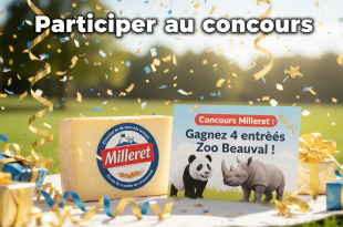 Concours Milleret: Gagnez 4 entrées Zoo Beauval !