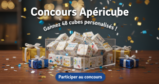 Concours Apéricube : Gagnez 48 cubes personnalisés !