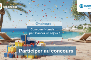 Concours Homair par Leboncoin : gagnez un séjour !