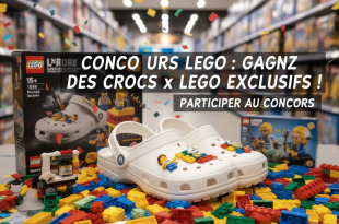 Concours LEGO : Gagnez des Crocs x LEGO exclusifs !