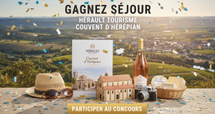 Concours : Gagnez séjour Hérault Tourisme Couvent Hérépian