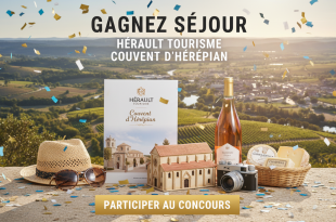 Concours : Gagnez séjour Hérault Tourisme Couvent Hérépian