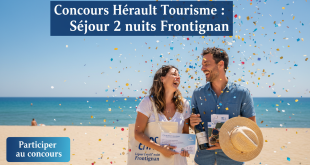 Concours Hérault Tourisme : Séjour 2 nuits Frontignan