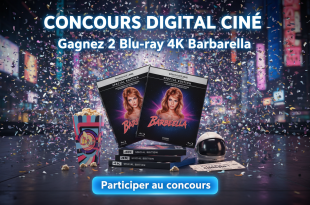 Concours Digital Ciné : Gagnez 2 Blu-ray 4K Barbarella