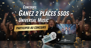 Concours : Gagnez 2 places 5SOS - Universal Music