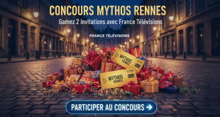 Concours Mythos Rennes : Gagnez 2 invitations avec France Télévisions
