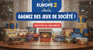 Concours Europe 2 : Gagnez des jeux de société !