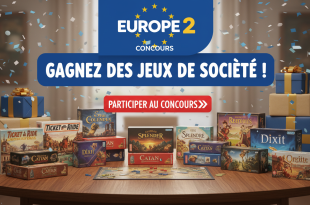 Concours Europe 2 : Gagnez des jeux de société !