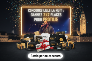 Concours Lille La Nuit : Gagnez 2x2 places pour Protoje