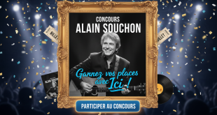 Concours Alain Souchon : Gagnez vos places avec Ici !