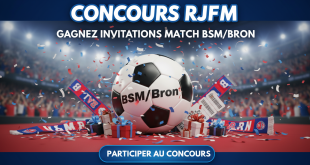 Concours RJFM : Gagnez invitations match BSM/Bron