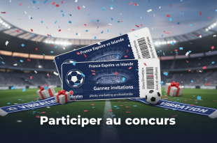 Concours : Gagnez invitations France Espoirs vs Islande - Vibration