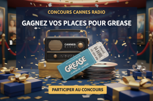 Concours Cannes Radio: Gagnez places Grease 04 avril