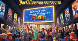 Concours M6+ : Gagnez 20 places de cinéma Mario