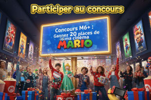 Concours M6+ : Gagnez 20 places de cinéma Mario