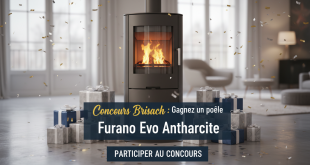 Concours Brisach : Gagnez un poêle Furano Evo Anthracite