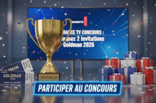 Concours France TV : Gagnez 2 invitations Goldman 2026