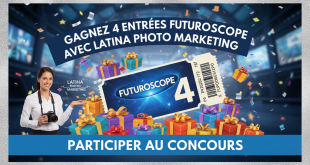 Concours : Gagnez 4 entrées Futuroscope avec Latina