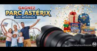 Concours : Gagnez Parc Astérix avec Metropolys