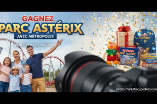 Concours : Gagnez Parc Astérix avec Metropolys