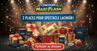 Concours Maxi Flash : 2 places pour spectacle Lachkür !
