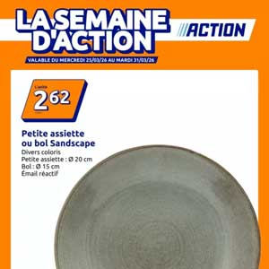 Catalogue Action Du 25 Au 31 Mars 2026 en ligne