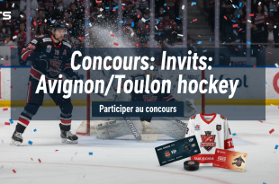 Concours RTS: Invits Avignon/Toulon hockey.