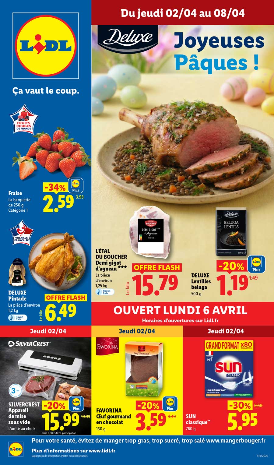 Catalogue Lidl Du 2 Au 8 Avril 2026