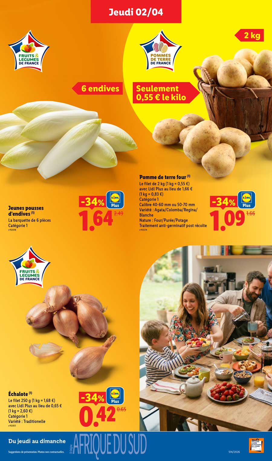 Catalogue Lidl Du 2 Au 8 Avril 2026