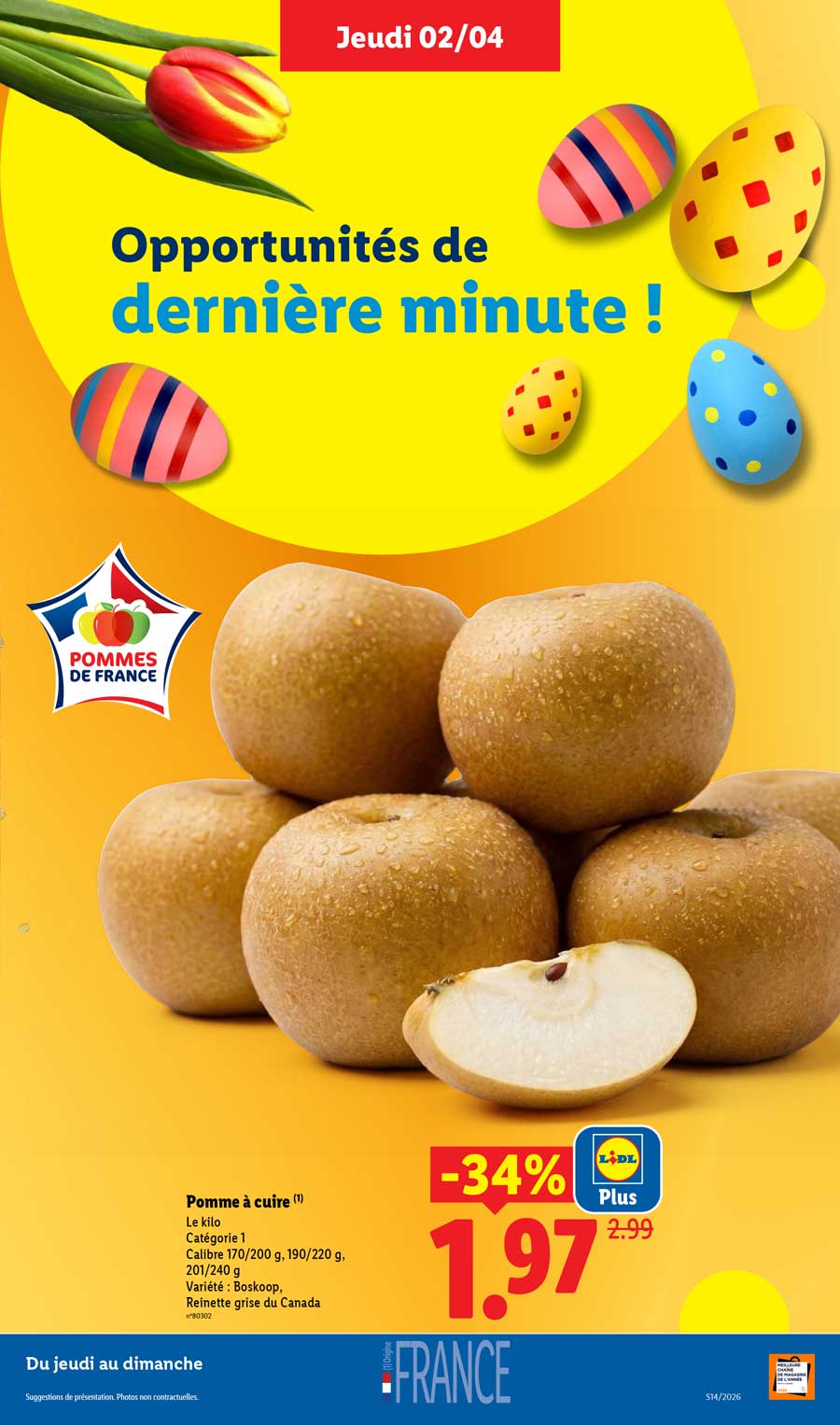 Catalogue Lidl Du 2 Au 8 Avril 2026