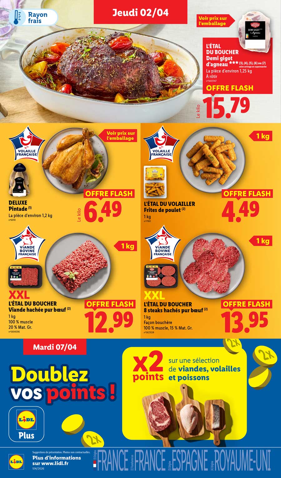 Catalogue Lidl Du 2 Au 8 Avril 2026