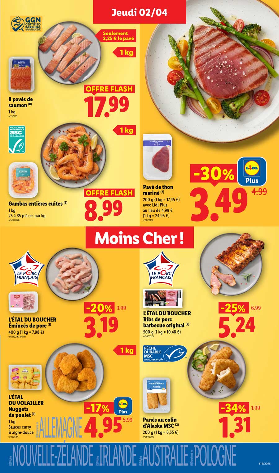 Catalogue Lidl Du 2 Au 8 Avril 2026
