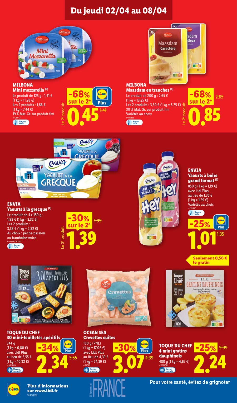 Catalogue Lidl Du 2 Au 8 Avril 2026