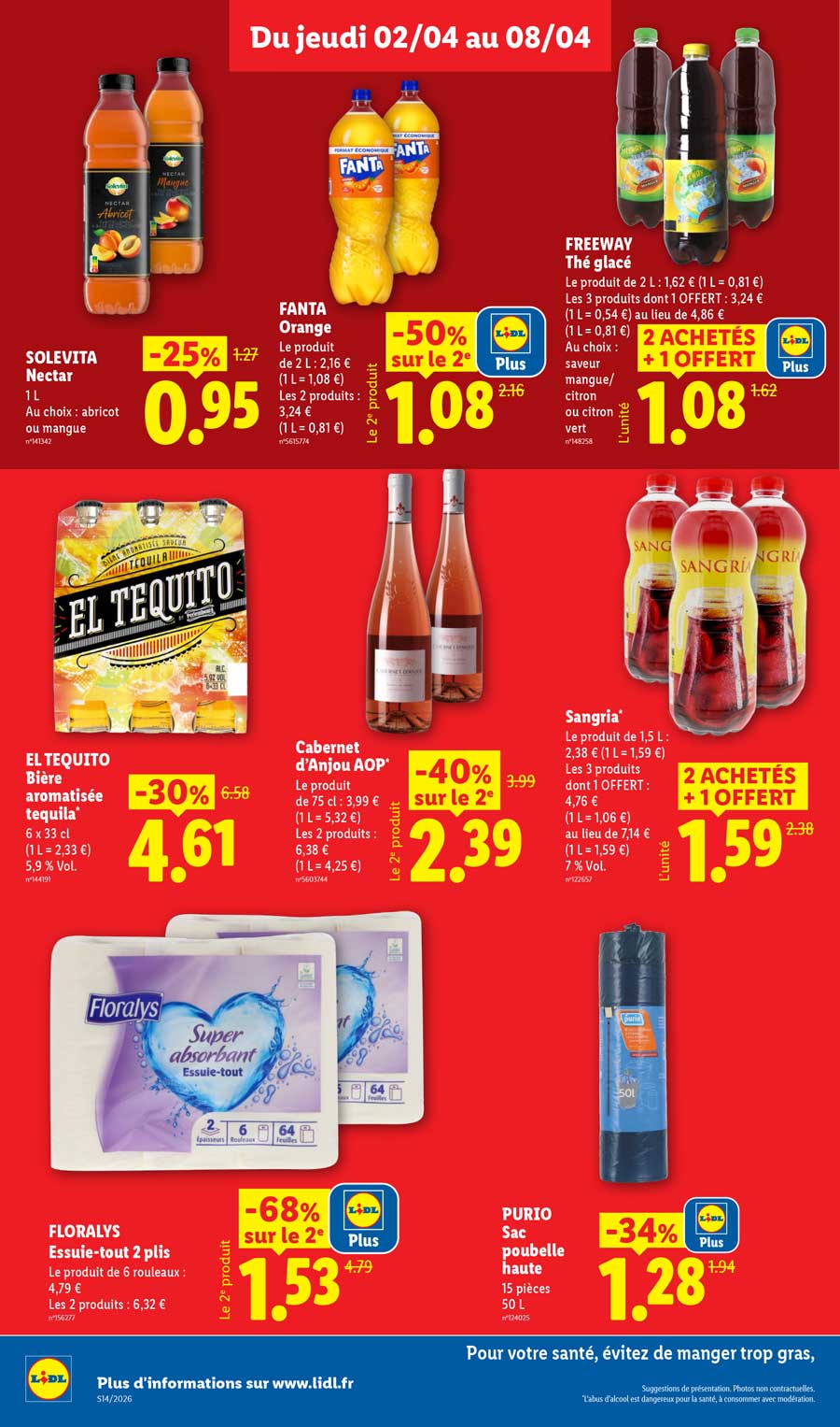 Catalogue Lidl Du 2 Au 8 Avril 2026