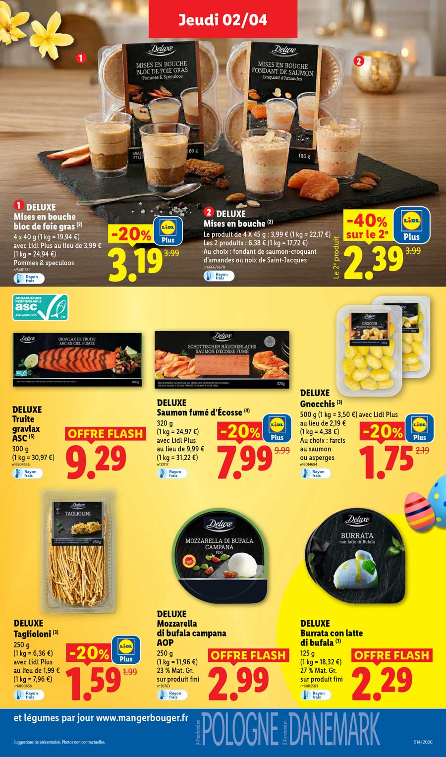 Catalogue Lidl Du 2 Au 8 Avril 2026