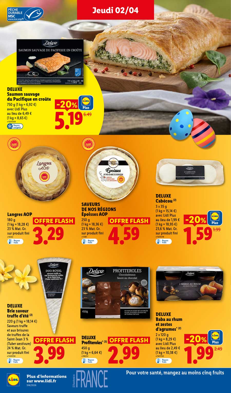 Catalogue Lidl Du 2 Au 8 Avril 2026