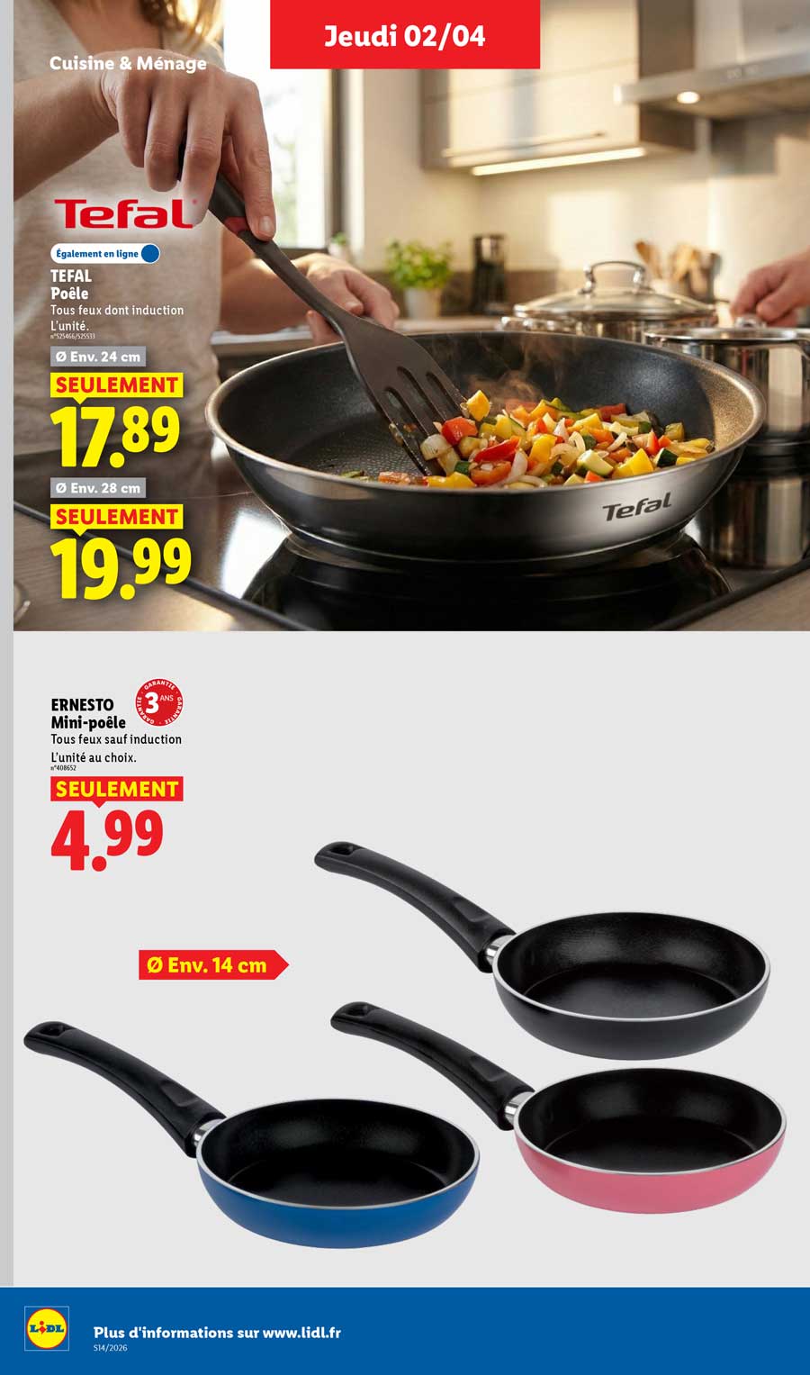 Catalogue Lidl Du 2 Au 8 Avril 2026