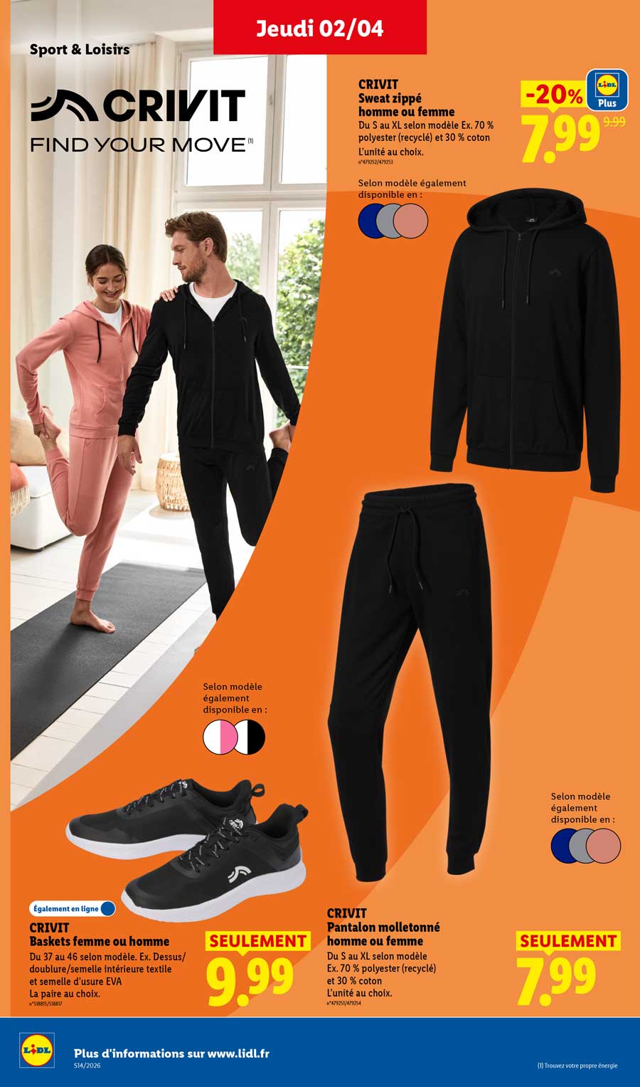 Catalogue Lidl Du 2 Au 8 Avril 2026