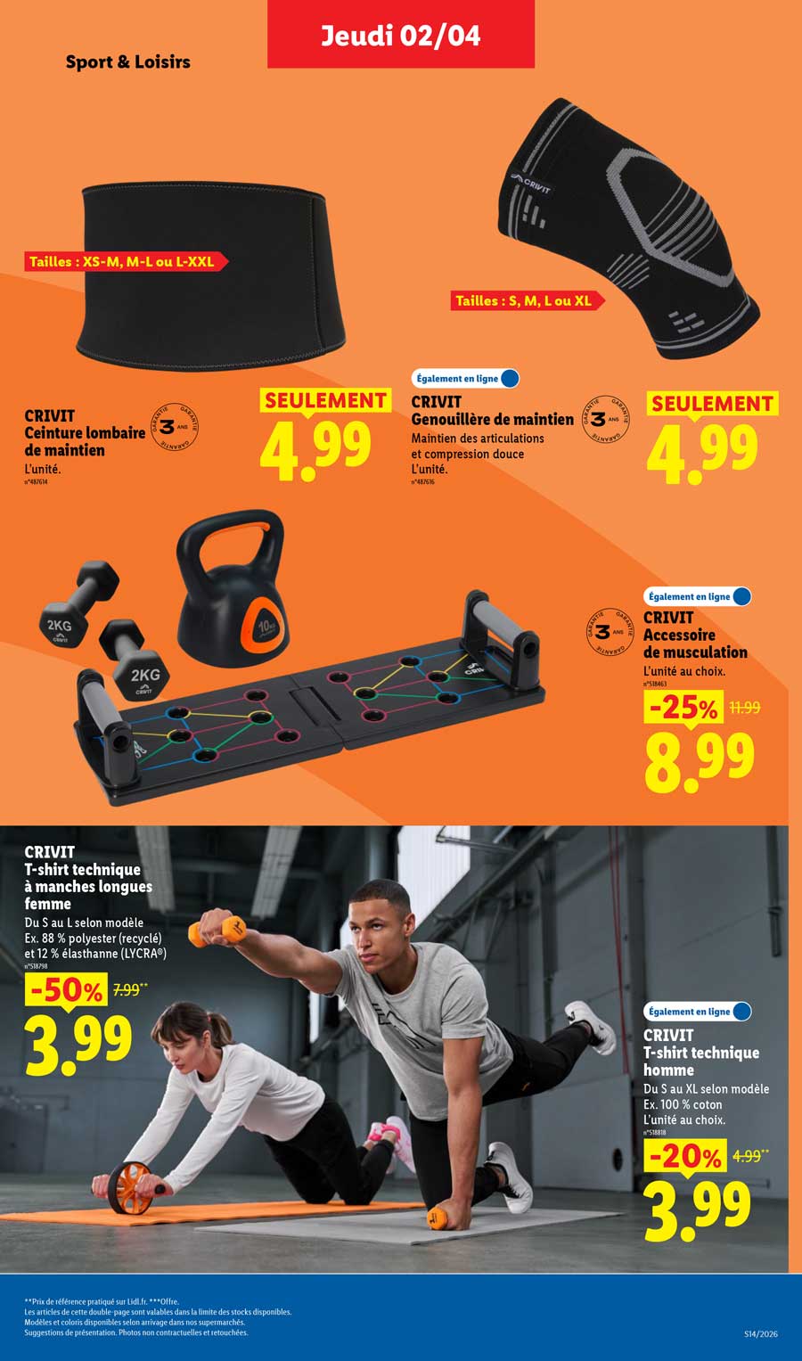 Catalogue Lidl Du 2 Au 8 Avril 2026