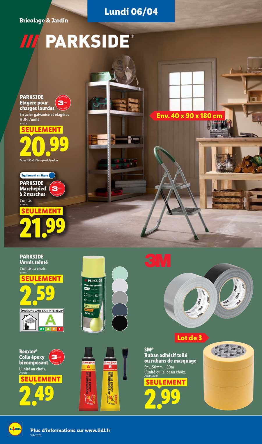 Catalogue Lidl Du 2 Au 8 Avril 2026