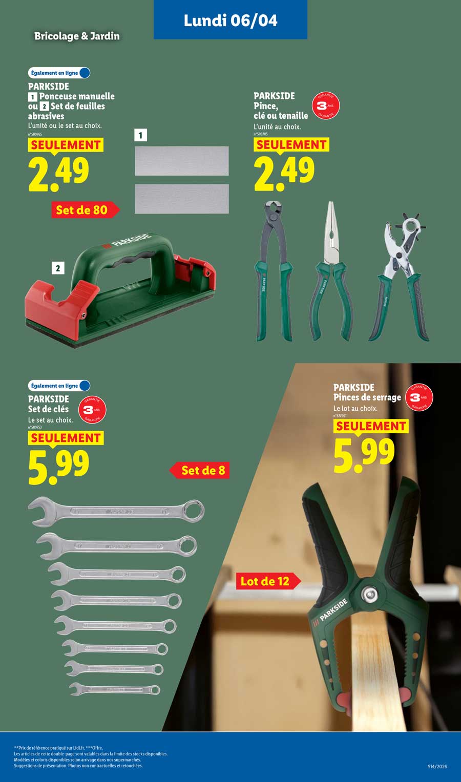 Catalogue Lidl Du 2 Au 8 Avril 2026