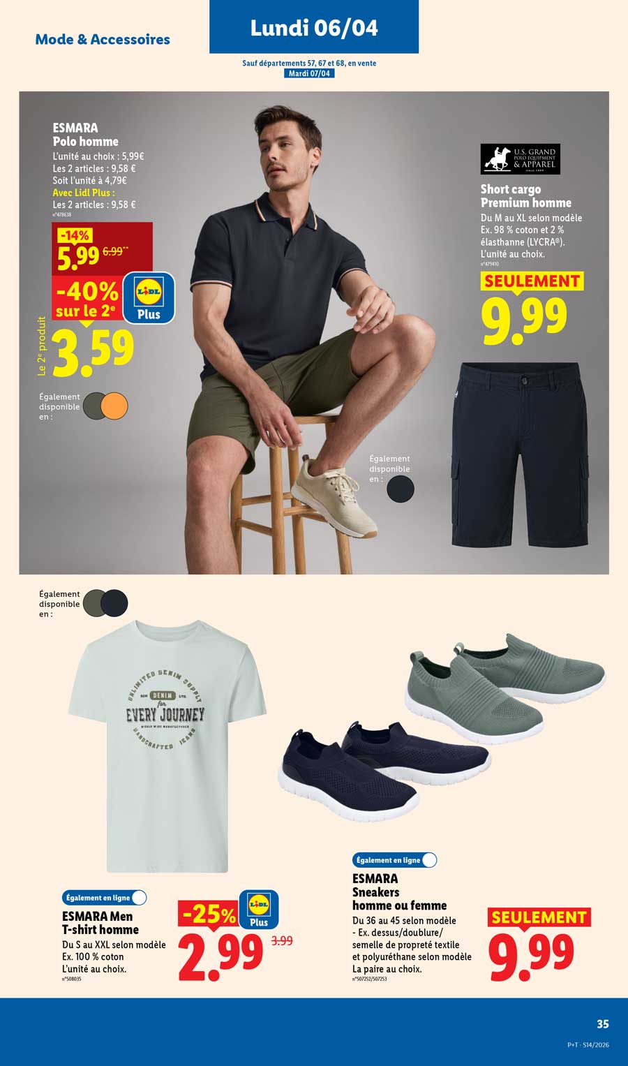 Catalogue Lidl Du 2 Au 8 Avril 2026