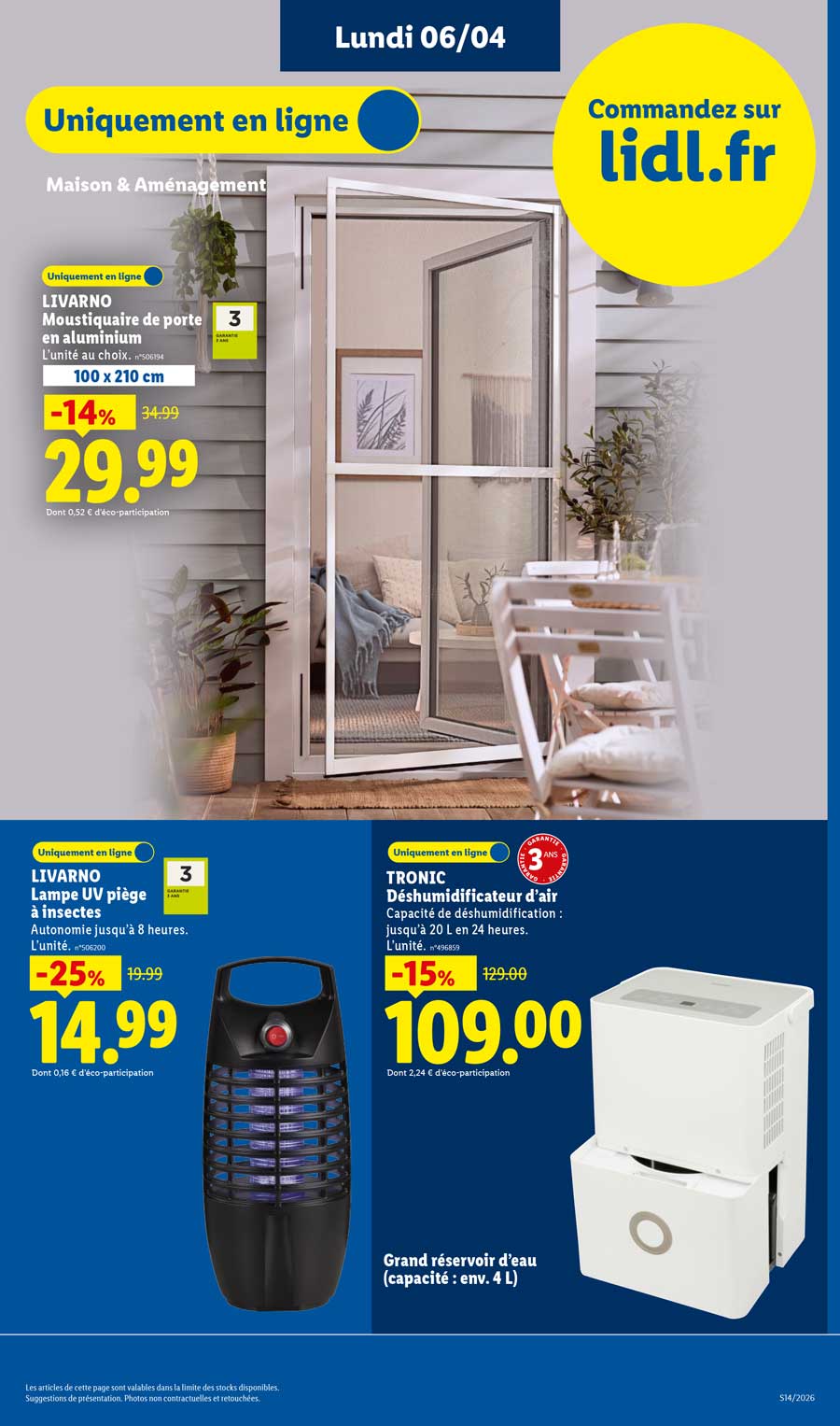 Catalogue Lidl Du 2 Au 8 Avril 2026