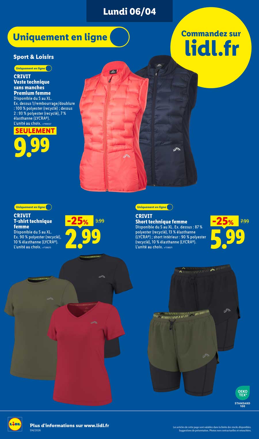Catalogue Lidl Du 2 Au 8 Avril 2026
