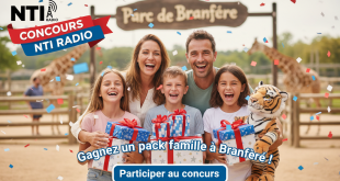 Concours NTI Radio : Gagnez un pack famille à Branféré !