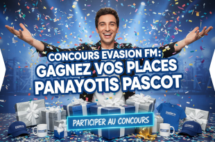 Concours Evasion FM : Gagnez vos places Panayotis Pascot