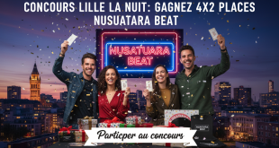 Concours Lille La Nuit : Gagnez 4x2 places Nusantara Beat